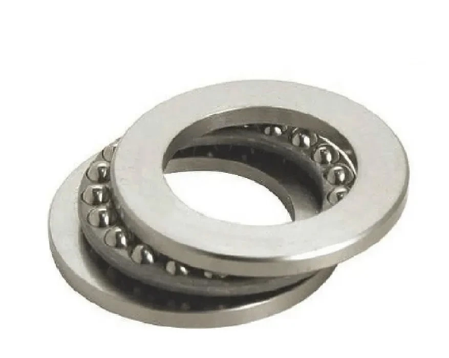 بلبرینگ کف گرد KG کد 53203 - یاتاقان محوری دوطرفه با ابعاد ۱۷x۳۰x۱۲ میلی‌متر