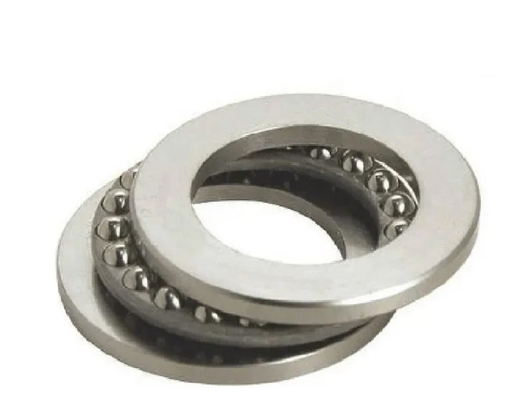 بلبرینگ کف گرد KG کد 53203 - یاتاقان محوری دوطرفه با ابعاد ۱۷x۳۰x۱۲ میلیمتر